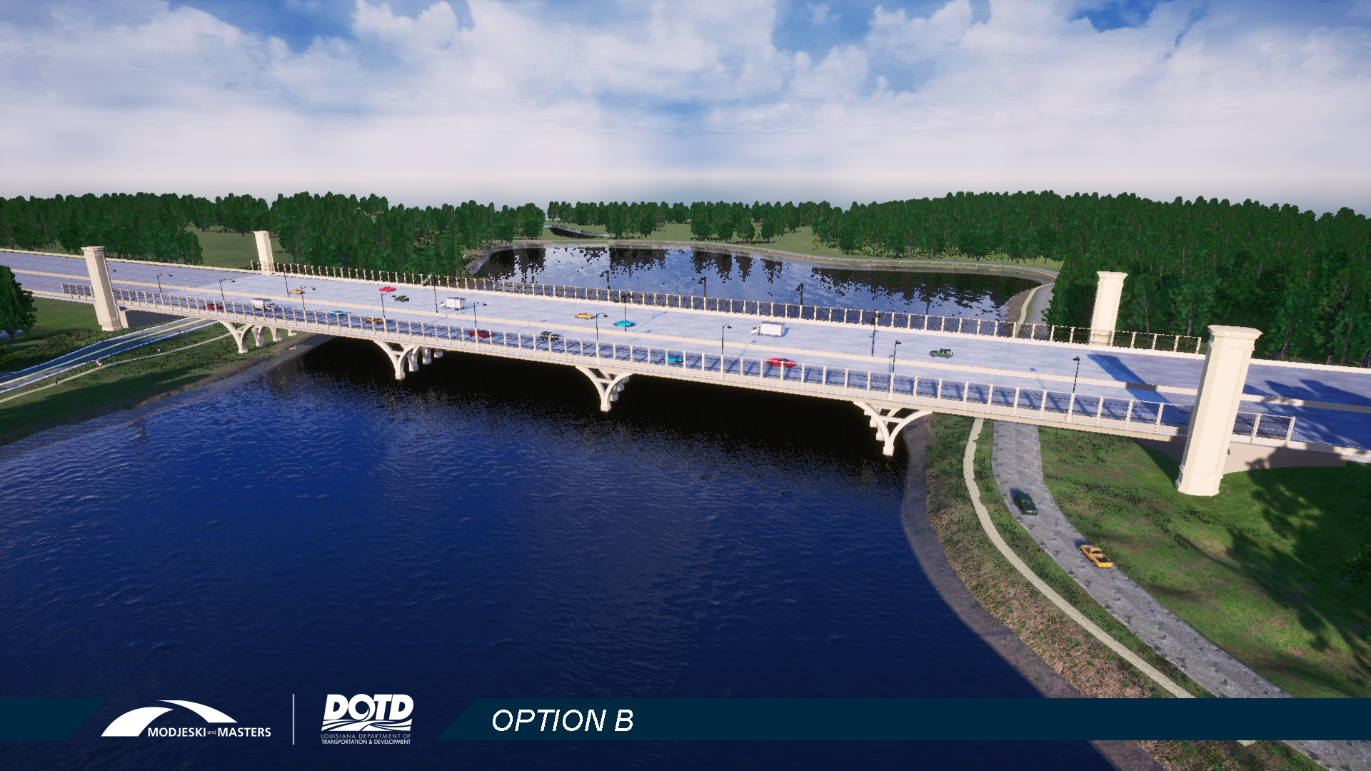 Option B from the air